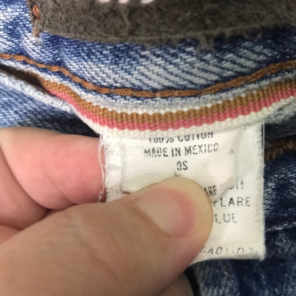 Hollister cotton flare jeans in light blue size 0 - Picture 7 of 8